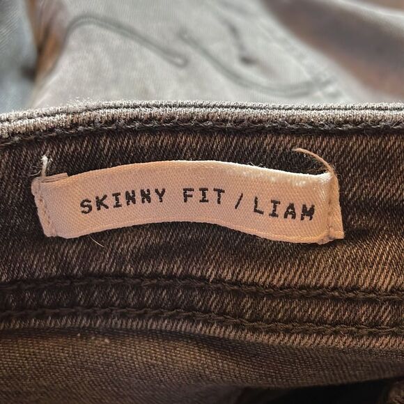 Jack & Jones Liam Skinny fit grey/black distress Jeans size 27 new witho… - Picture 7 of 7